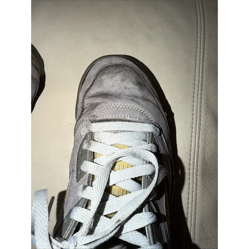 Nike Air Jordan 5 Retro Wolf Grey Men's Shoes Size 11 136027-005